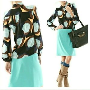👑 HP Diane von Furstenberg silk Blouse