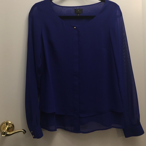 Royal blue top