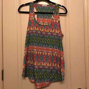 Everly multi-color top