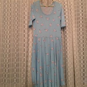 SOLD!! Lularoe Nicole dress
