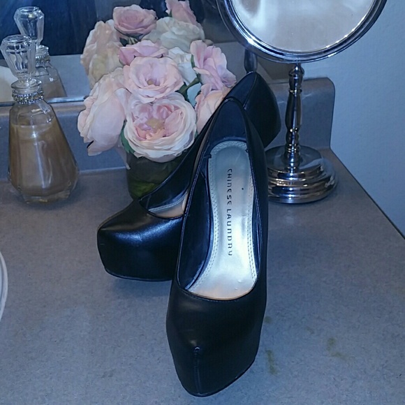 Black heels