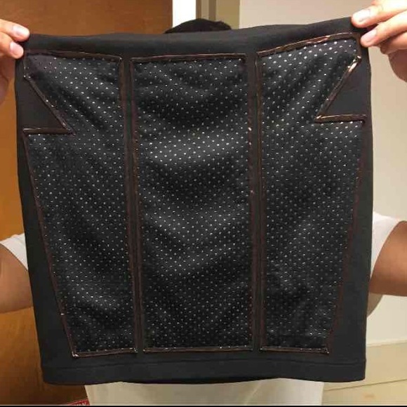 Black Medium Silence + Noise Mini Skirt