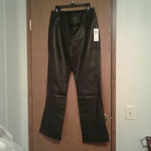 Leather pants
