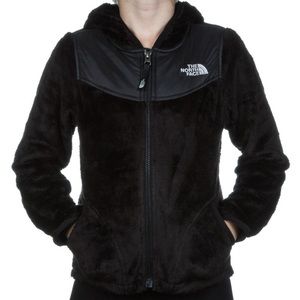 Black Hooded Northface Fleece