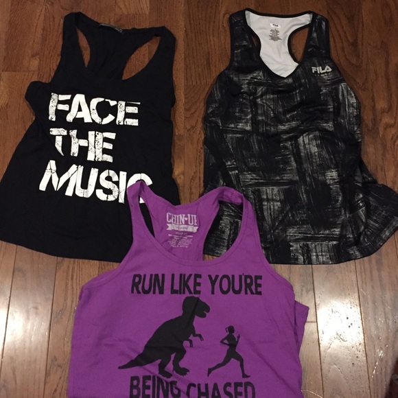 LOT of 3 workout tank tops