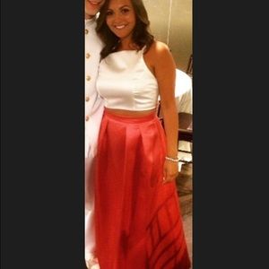 Crop Top Xscape Gown