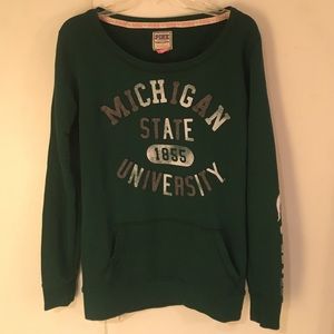 Victoria Secret PINK MSU sweatshirt!