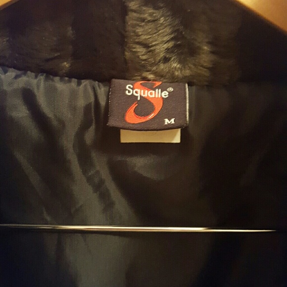 Squalle dark green coat great for winter size M. - Picture 3 of 4