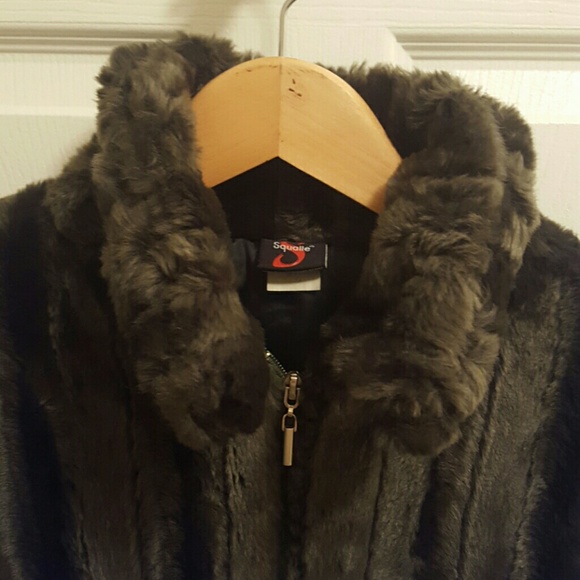 Squalle dark green coat great for winter size M. - Picture 4 of 4