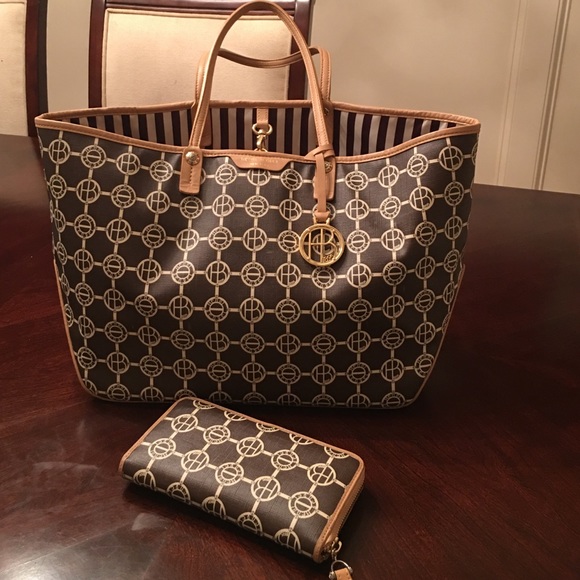 Henri Bendel tote and wallet