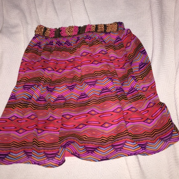 Bright, fun skirt!