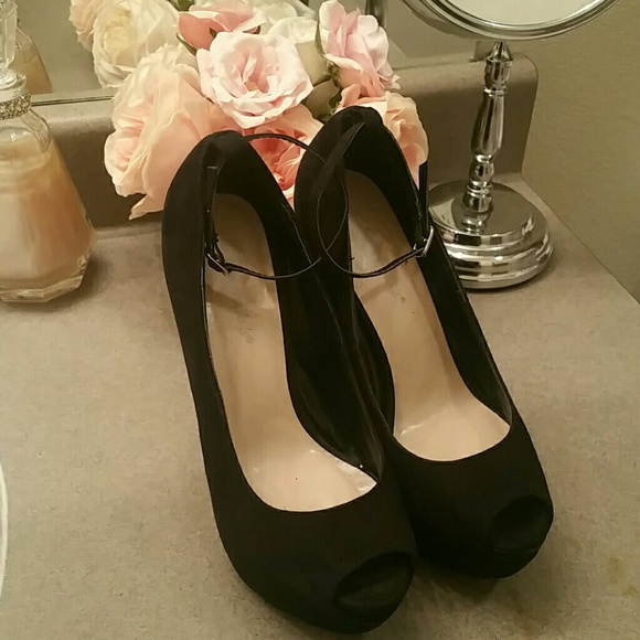 Black heels