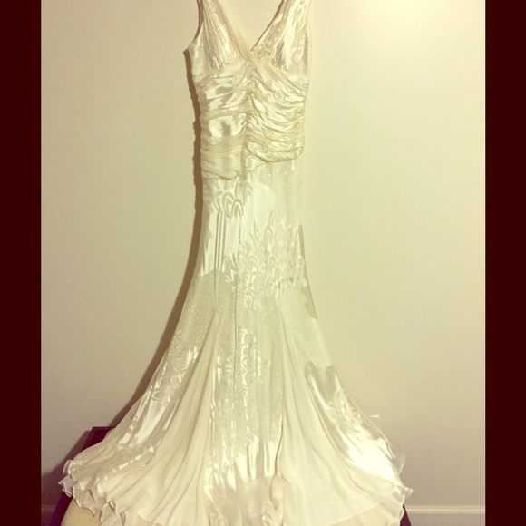 Ivory Silk Dress