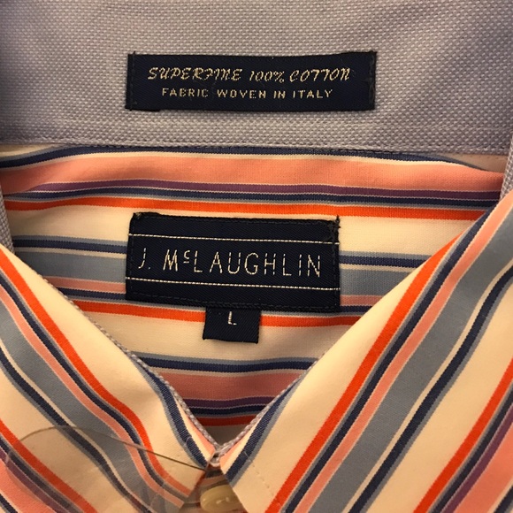 J.McLaughlin striped shirt - Picture 2 of 3