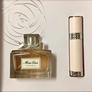 Miss Dior Limited Edition Set w travel size spray