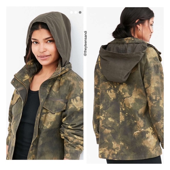 Urban Outfitters BDG Georgie Camo Surplus Jacket - Picture 2 of 2