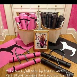 SALE *New Black vs Pink yoga mat