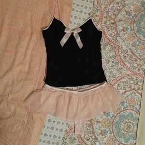 Victoria's Secret Tutu Tank and Panty Set