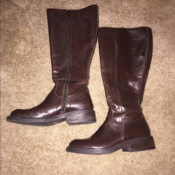 J Crew Size 5 brown boots