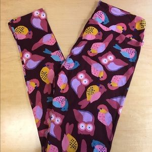 ✨LuLaRoe✨🦄✨OS Owl & Bird leggings