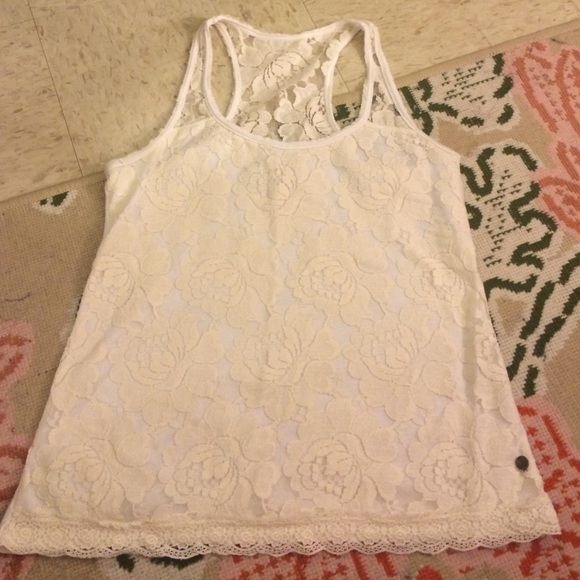 A&F lace tank