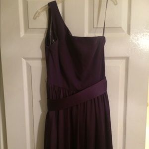Deep purple Bridesmaid dress
