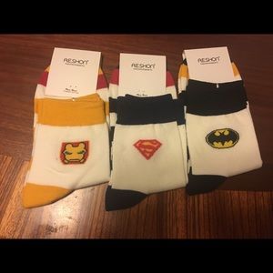 Gift cute soft socks Batman comic