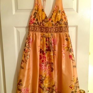 Floral cocktail dress