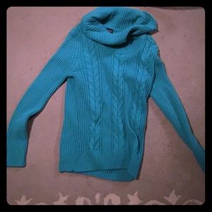 Turquoise sweater