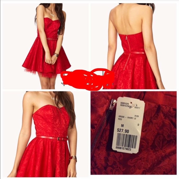 Red dress
