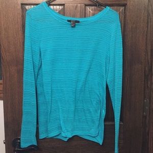 Teal sweater