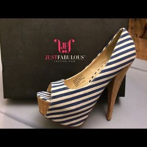 Striped pumps