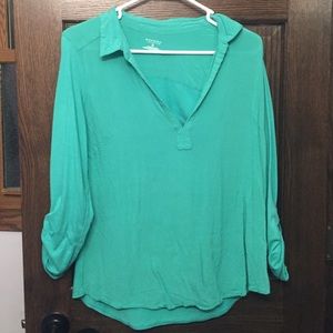 Blouse long sleeve or 3/4 sleeve