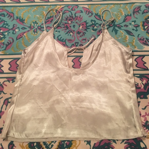✨SOLD!✨ Brandy Melville silk top - Picture 3 of 4