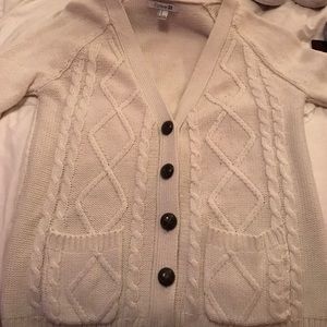 Beige cardigan