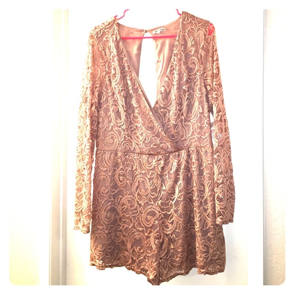 Charlotte Russe lace romper