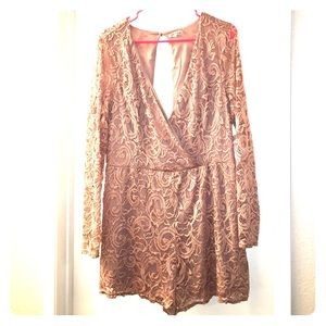 Charlotte Russe lace romper