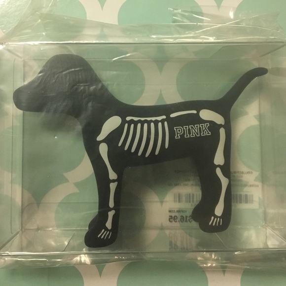 PINK Halloween edition dog