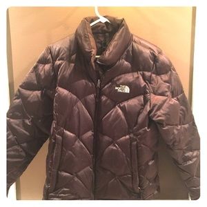 Women's The North Face 550 Down Brown Aconcagua