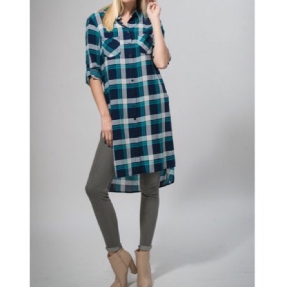 Dresses & Skirts - 🆕 Plaid tunic dress