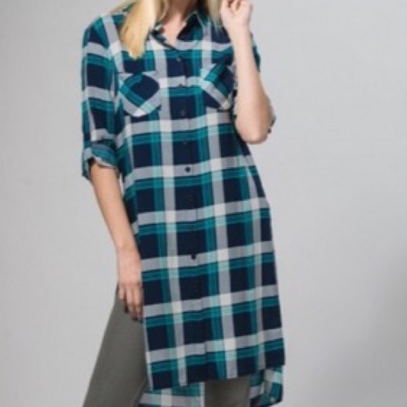 🆕 Plaid tunic dress - Picture 2 of 2
