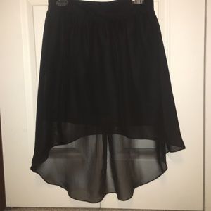 High low skirt