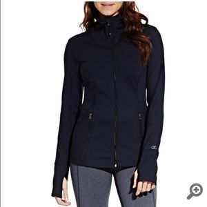 Calia Studio black essential fitness jacket small