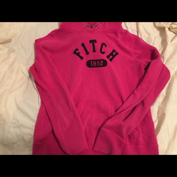 Pink Abercrombie and Fitch Hoodie