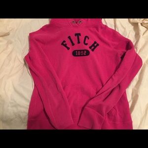 Pink Abercrombie and Fitch Hoodie