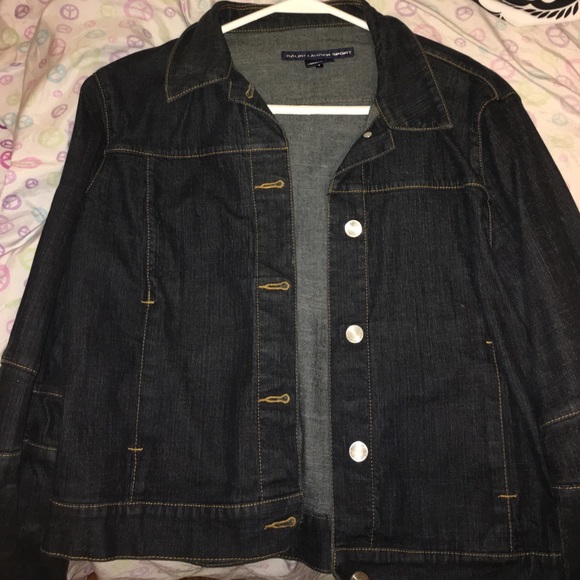 ralph lauren jean jacket womens