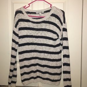 White and black sweater from forever 21!