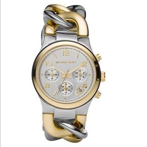 Mixed metal Michael Kors watch!!⌚️