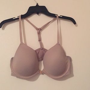 Tan T-back from PINK