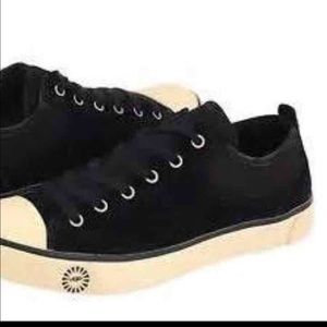 Sold Black Suede Sneakers New 6